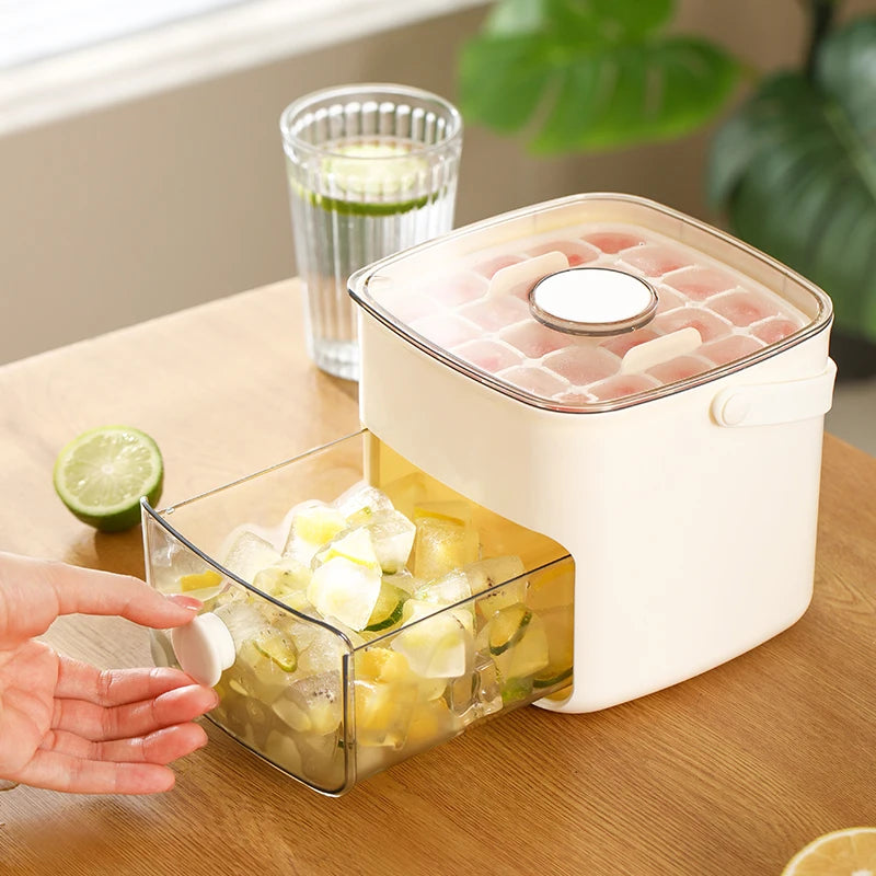 Máquina de Hielo Compacta 2 en 1