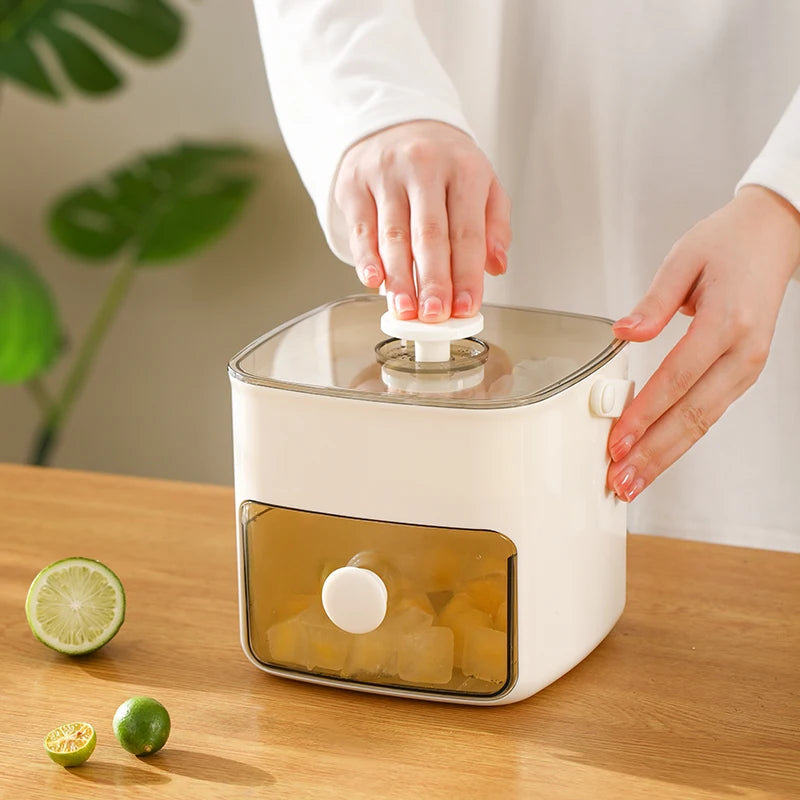 Máquina de Hielo Compacta 2 en 1