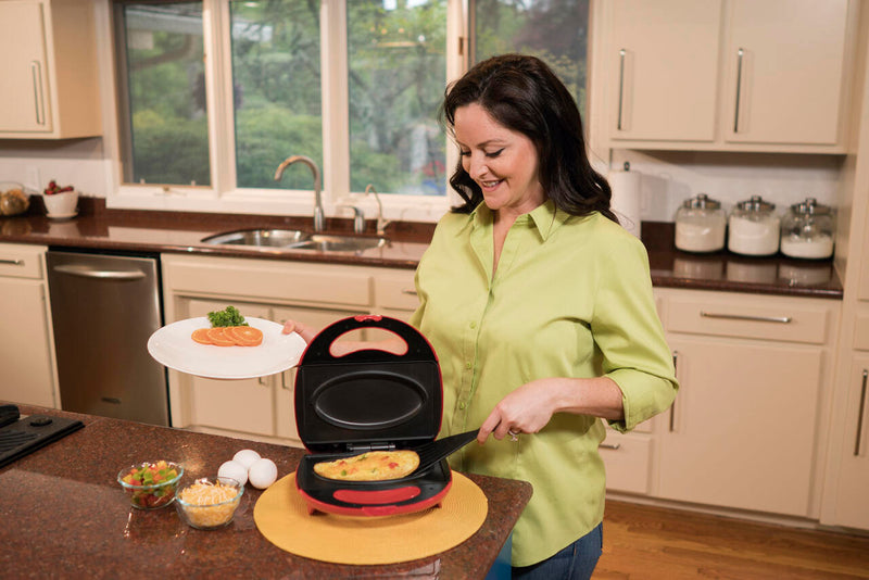 Sandwichera antiadherente de doble cocción para crear recetas rápidas y saludables